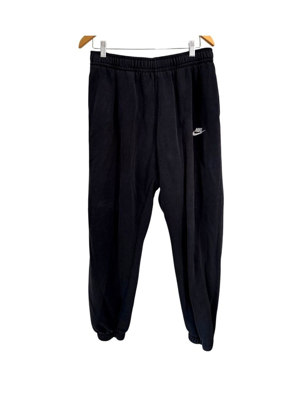 Nike Black Sweatpants XL Elastic Waistband Logo Joggers Athleisure Wear